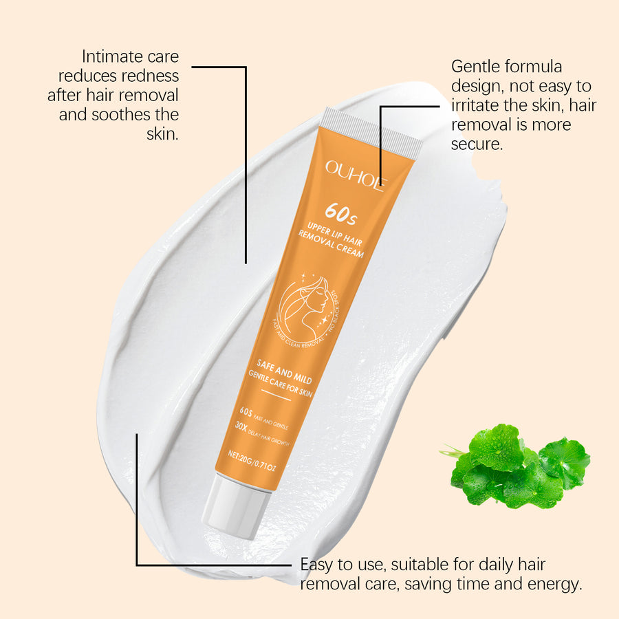 Hair Removal Cream for Body and Face by Can Mama – Gentle, Smooth & Nourishing