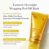 Turmeric Brightening Peel-Off Face Mask by Can Mama – Exfoliate, Tighten & Glow