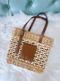 Straw Woven Beach Bags in Handbag