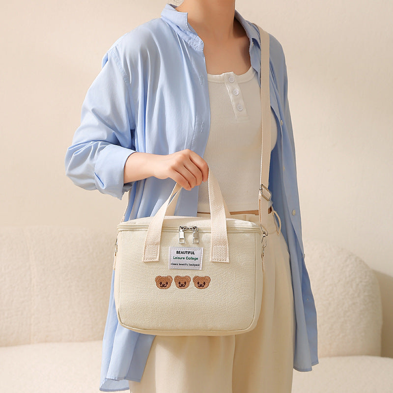 Canvas Insulated Mother Baby Bag