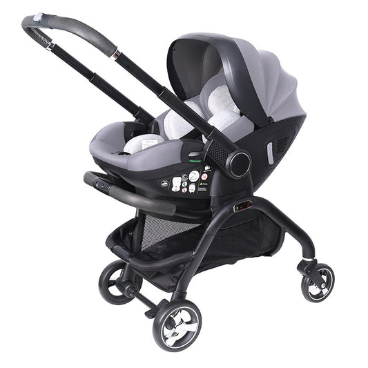 Kidilo 3-in-1 Reversible Baby Stroller with Carry Basket & Adjustable Canopy | Can Mama