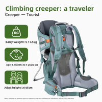 Comfortable Child Carrier Backpack with Padded Shoulder Straps | Can Mama