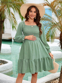 Maternity Long Sleeve Dress for Moms by Can Mama – Stylish & Comfortable Pregnancy Wear