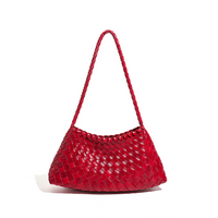 Retro Woven Shoulder Bags in Handbags