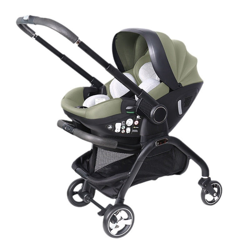 Kidilo 3-in-1 Reversible Baby Stroller with Carry Basket & Adjustable Canopy | Can Mama