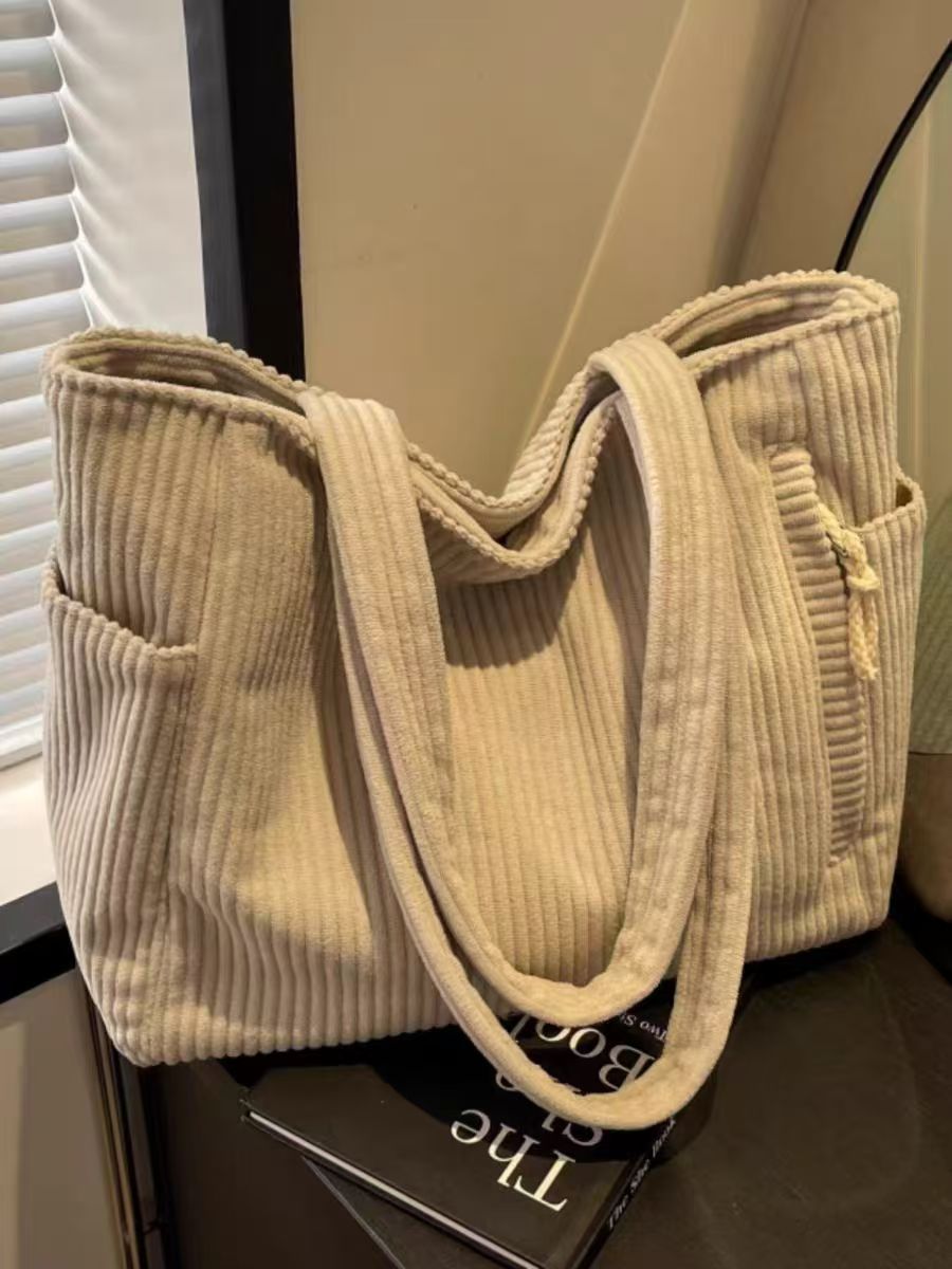 Corduroy Tote Bags in Luggage & Bag