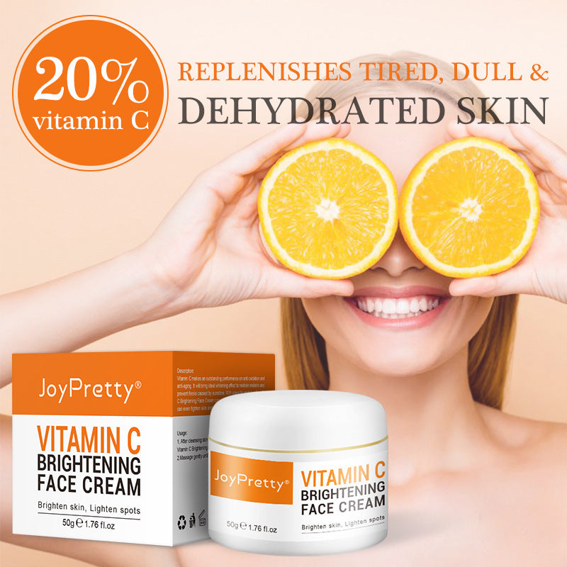 Vitamin C Hydrating Face Cream by Can Mama – Brighten, Moisturize & Refine Pores