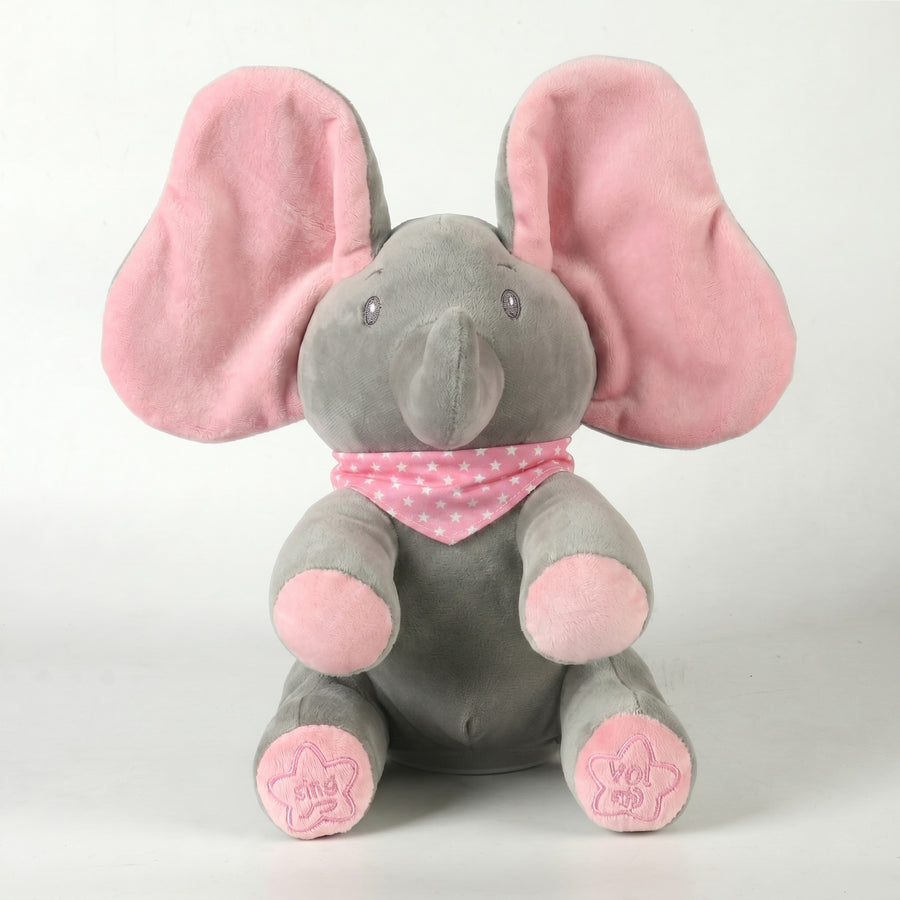 Interactive Singing Elephant Baby Calming Toy