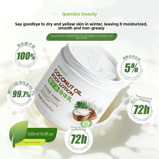 Coconut Oil Moisturizing Body Lotion by Can Mama – Nourish, Hydrate & Soften Skin