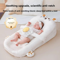Anti-Reflux Baby Inclined Sleeping Bed with