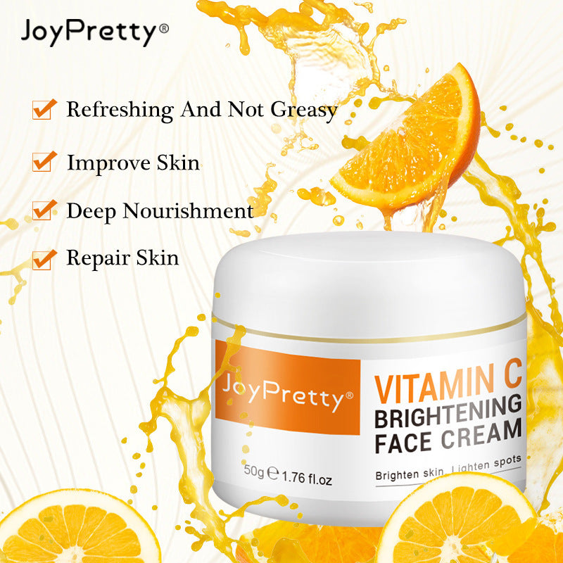 Vitamin C Hydrating Face Cream by Can Mama – Brighten, Moisturize & Refine Pores