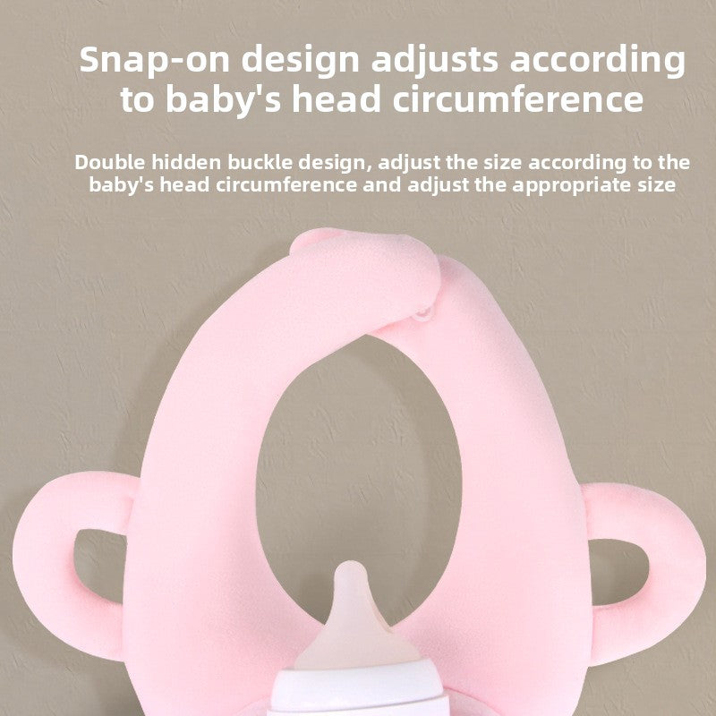 Newborn Breastfeeding Pillow with Bottle Holder