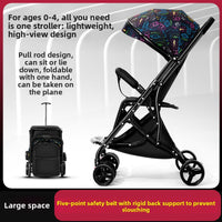 4-Wheel Baby Stroller with One-Button Folding & 25kg Capacity | Can Mama