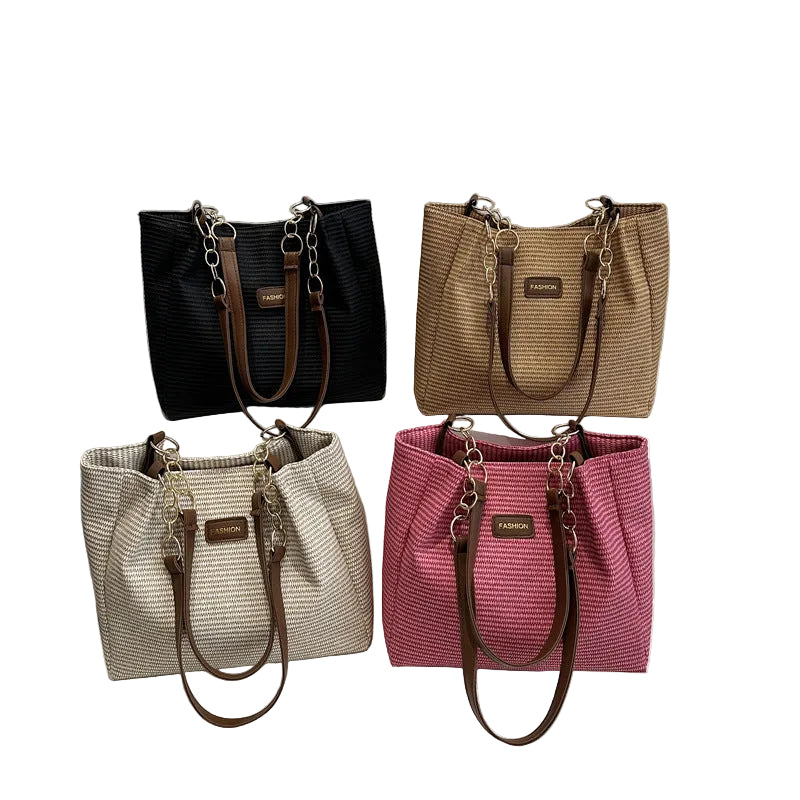 Casual Shoulder Tote Bag for Moms | Everyday Lightweight Mama Handbag | Can Mama