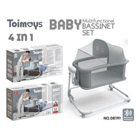 Baby Electric Rocking Bed  Auto-Swing Soothing Cradle