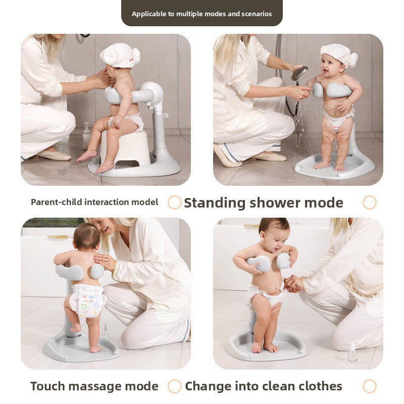 Baby Bath Rack Newborn Bathing Support Seat