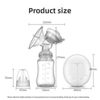 Double Electric Breast Pump Silent Automatic Dual Pumping