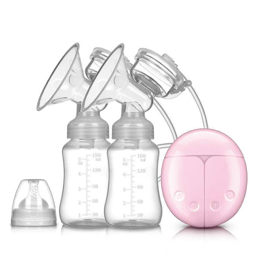 Double Electric Breast Pump Silent Automatic Dual Pumping