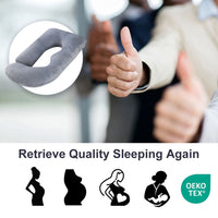 Pregnancy Pillow for Sleeping J-Shaped Maternity Pillow