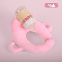 Newborn Breastfeeding Pillow with Bottle Holder