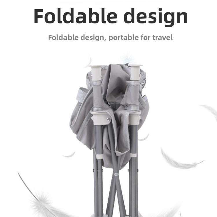 Foldable Portable Baby High Chair with 3-Point Safety Belt | Can Mama
