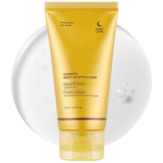 Turmeric Brightening Peel-Off Face Mask by Can Mama – Exfoliate, Tighten & Glow
