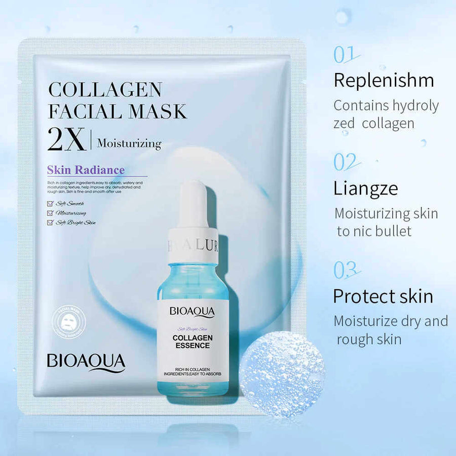 Collagen Vitamin C Face Mask by Can Mama – Brighten, Firm & Deeply Hydrate Skin