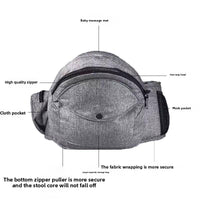Multifunctional Baby Waist Carrier with Hip Seat & Adjustable Straps | Can Mama