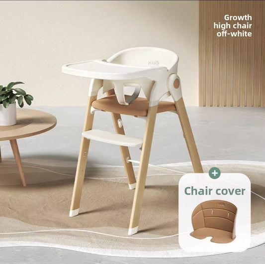 Adjustable Baby Dining Chair | Safe High Chair with Safety Belt | Grows with Baby | Can Mama