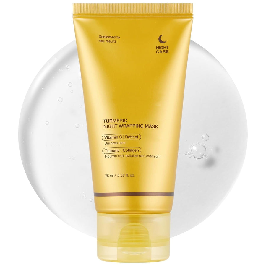 Turmeric Brightening Peel-Off Face Mask by Can Mama – Exfoliate, Tighten & Glow