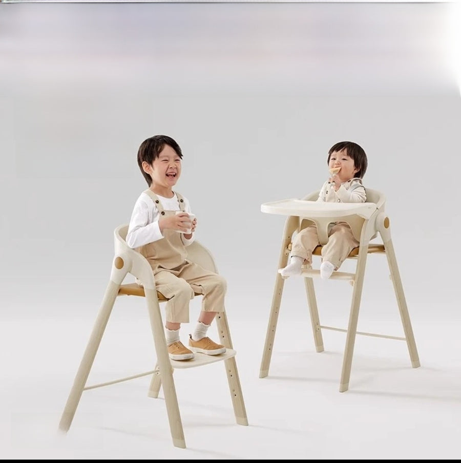 Adjustable Baby Dining Chair Safe High Chair with Safety Belt