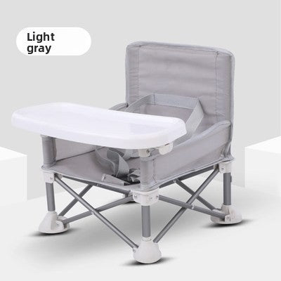 Foldable Portable Baby High Chair with 3-Point Safety Belt | Can Mama