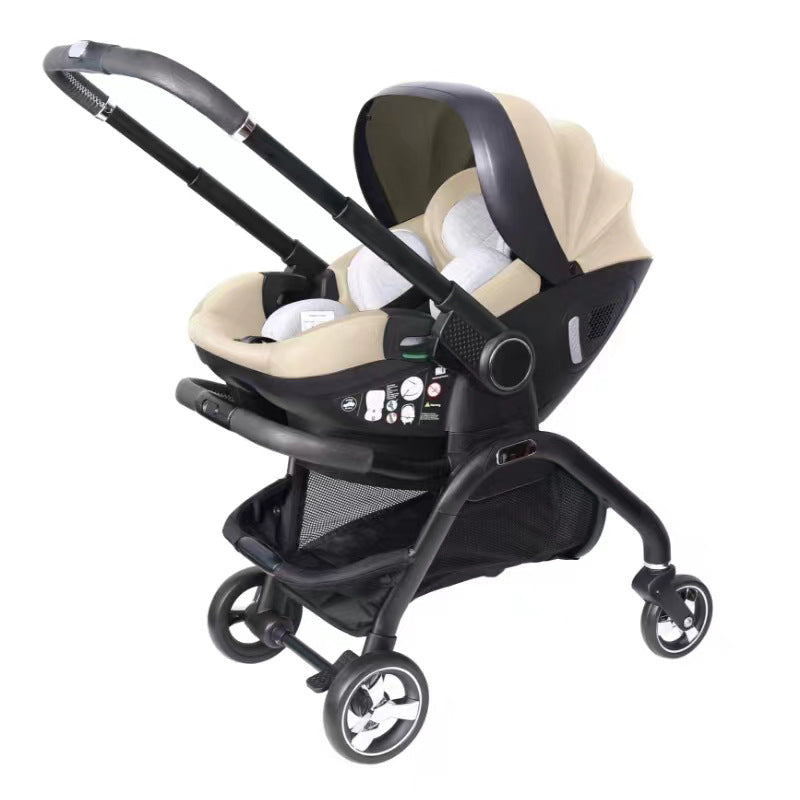 Kidilo 3-in-1 Reversible Baby Stroller with Carry Basket & Adjustable Canopy | Can Mama