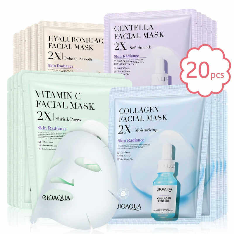Collagen Vitamin C Face Mask by Can Mama – Brighten, Firm & Deeply Hydrate Skin
