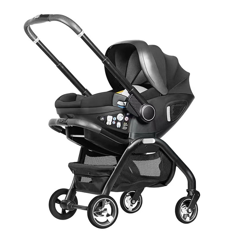 Kidilo 3-in-1 Reversible Baby Stroller with Carry Basket & Adjustable Canopy | Can Mama