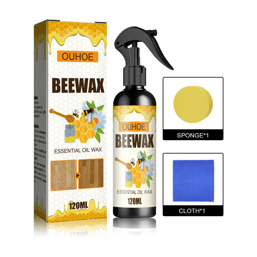 Beeswax Wood Floor Polish and Scratch Care Spray