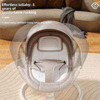 App-Controlled Baby Electric Rocking Chair with Vibration & Reclining Seat | Can Mama