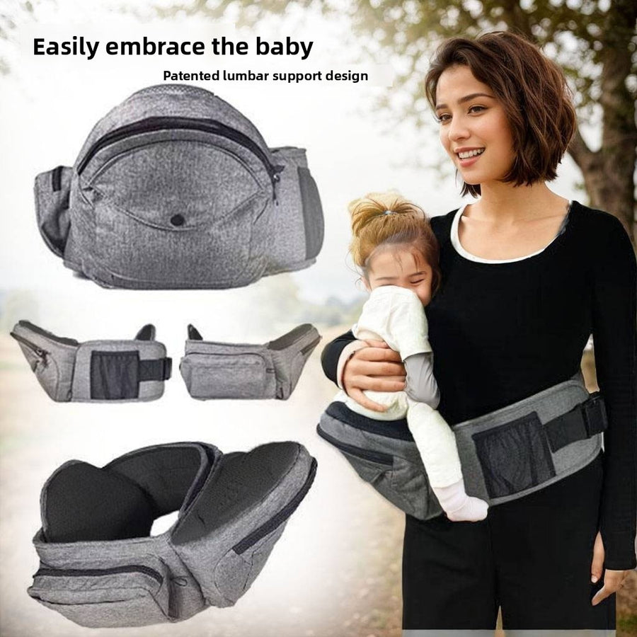 Multifunctional Baby Waist Carrier with Hip Seat & Adjustable Straps | Can Mama