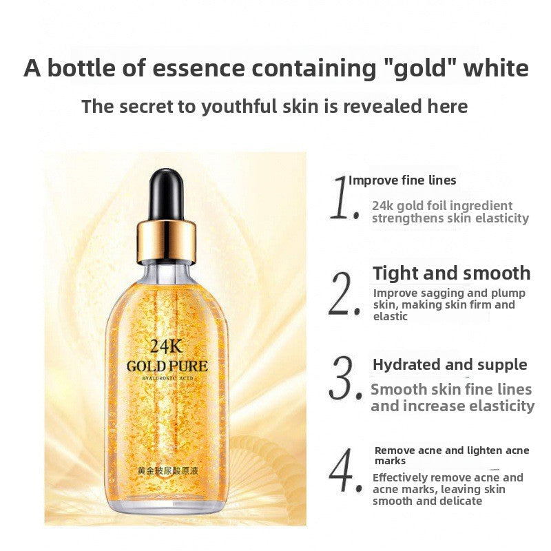 24K Gold Niacinamide Facial Essence by Can Mama – Brighten, Hydrate & Luxuriously Nourish Skin