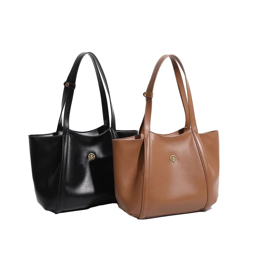 Leather Tote Shopper Bags in Handbags