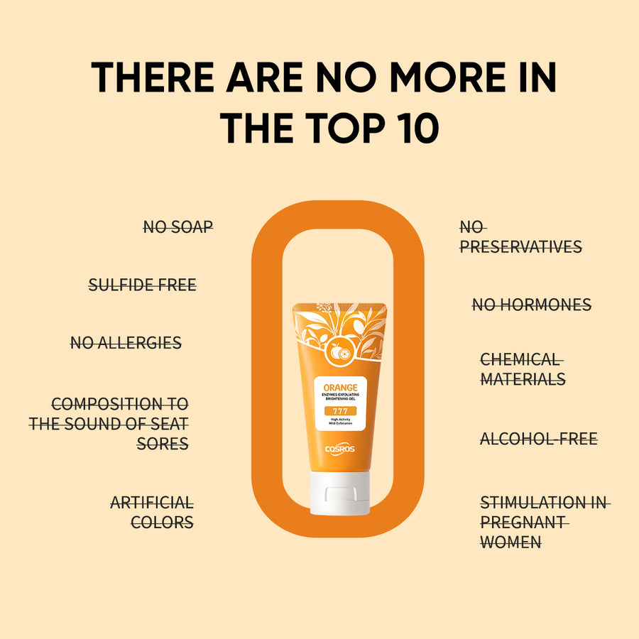 Orange Exfoliating Whitening Gel by Can Mama – Brighten, Smooth & Renew Skin