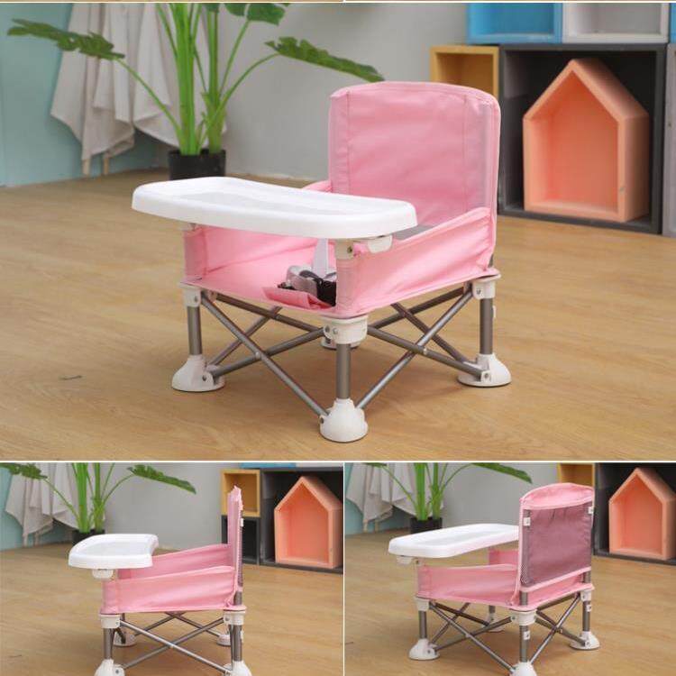 Foldable Portable Baby High Chair with 3-Point Safety Belt | Can Mama