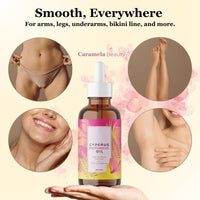 Moisturizing Hair Removal Essence Oil by Can Mama – Remove Hair & Nourish Skin Naturally