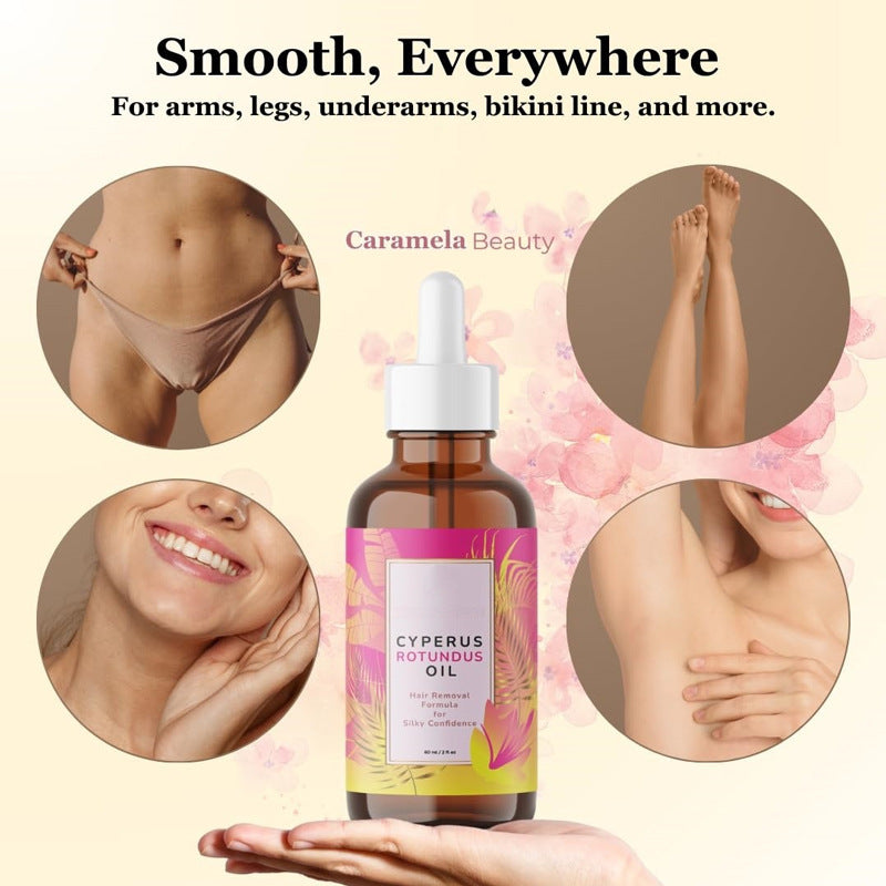 Moisturizing Hair Removal Essence Oil by Can Mama – Remove Hair & Nourish Skin Naturally