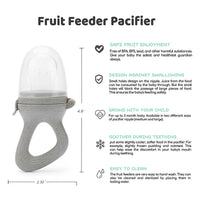 Baby Fruit Feeder Pacifier Silicone Mesh Nipple
