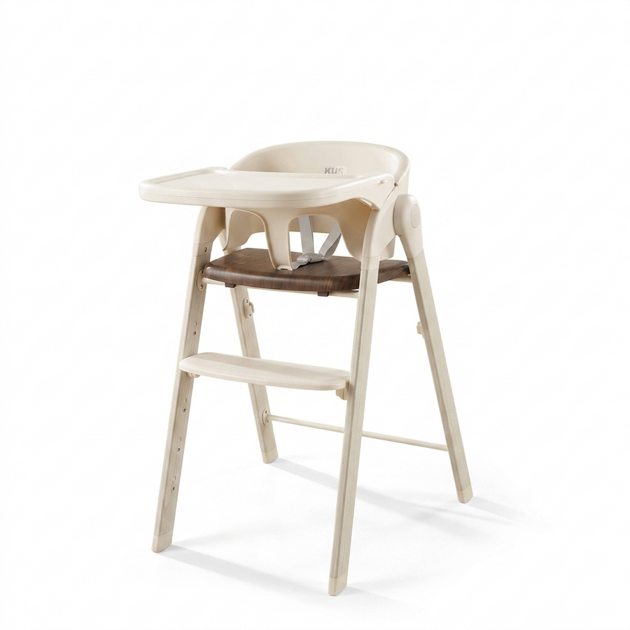 Adjustable Baby Dining Chair Safe High Chair with Safety Belt