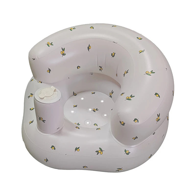 Inflatable Baby Seat  Built-in Air Pump |
