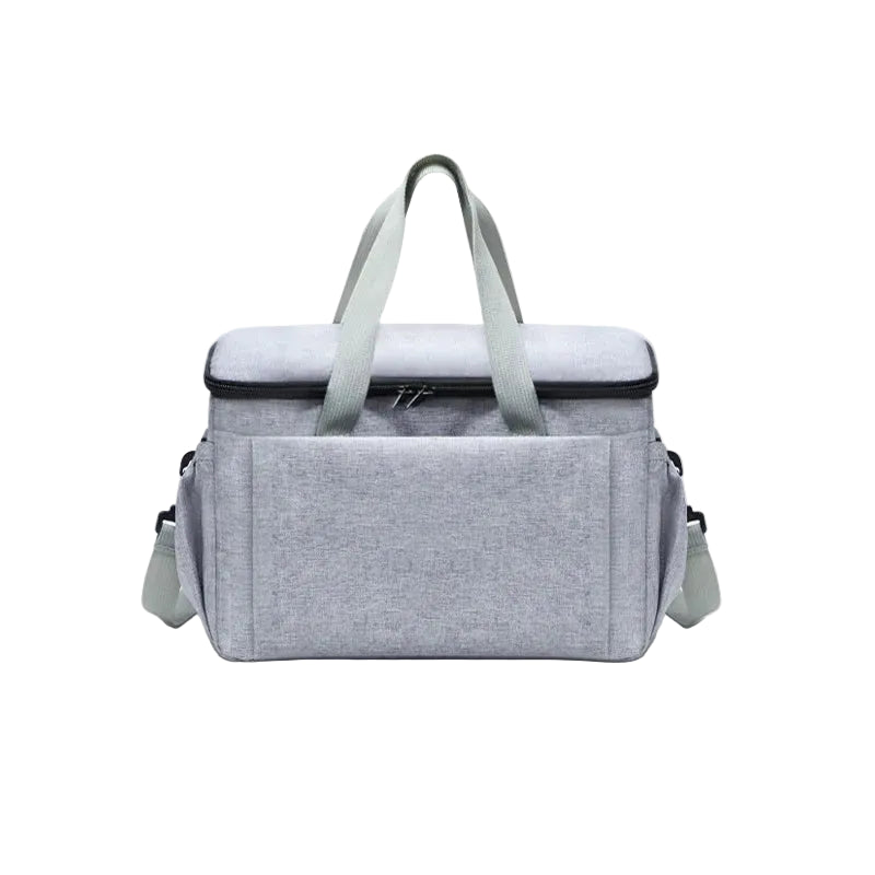 Stroller Hanging Organizer Bag for Moms | Large Capacity Mama Pram Diaper Bag with Bottle Holder | Can Mama
