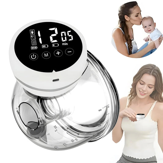 Wearable Electric Breast Pump | Painless Double-Sided Hands-Free Milk Collector | CanMama