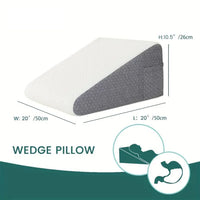 Bed Wedge Pillow  Memory Foam